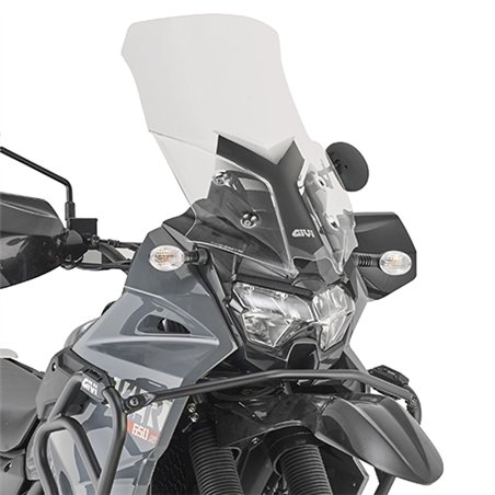 KAWASAKI KLR 650 / KLR 650 S (23 25) CÚPULA GIVI TRANSPARENTE