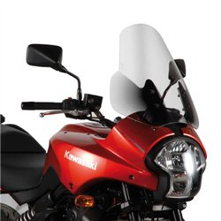 KAWASAKI Versys 650 (06 09) CÚPULA GIVI TRANSPARENTE CON SPOILER