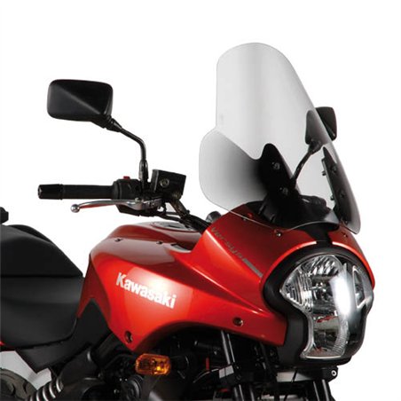 KAWASAKI Versys 650 (06 09) CÚPULA GIVI TRANSPARENTE CON SPOILER