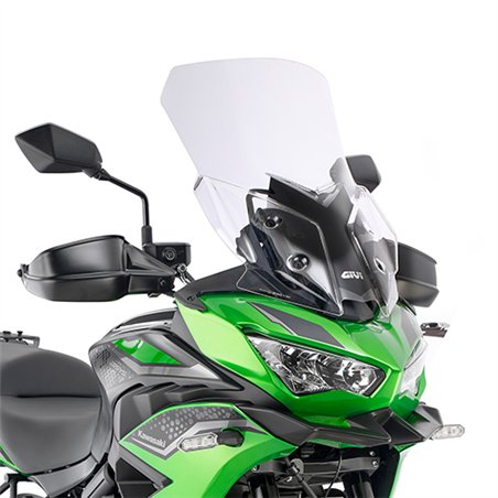 KAWASAKI Versys 650 (22 25) CÚPULA GIVI TRANSPARENTE CON SPOILER