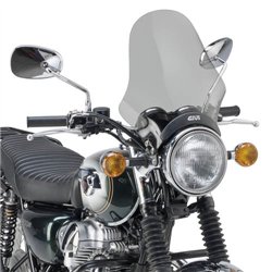 KAWASAKI W 800 (11 17) CÚPULA GIVI AHUMADO