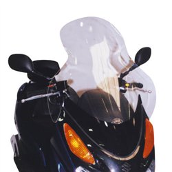 SUZUKI UH 125-150 Burgman (02 06) CÚPULA GIVI TRANSPARENTE CON SPOILER