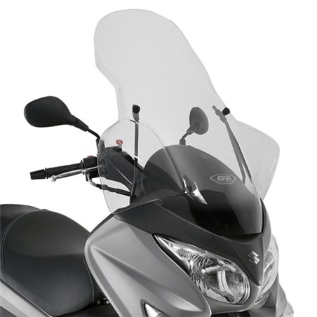 SUZUKI Burgman 125-200 K7-K8-K9-L0-L1-L2-L3 (06 CÚPULA GIVI TRANSPARENTE
