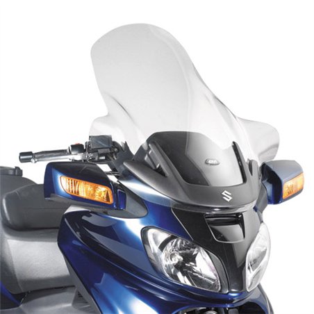 SUZUKI AN 650 Burgman Executive (02 12) CÚPULA GIVI TRANSPARENTE