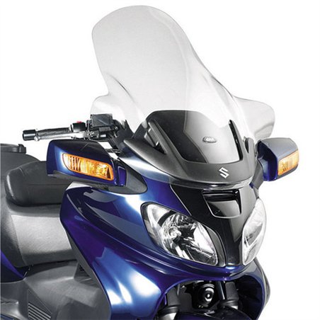 SUZUKI AN 650 Burgman Executive (02 12) CÚPULA GIVI TRANSPARENTE