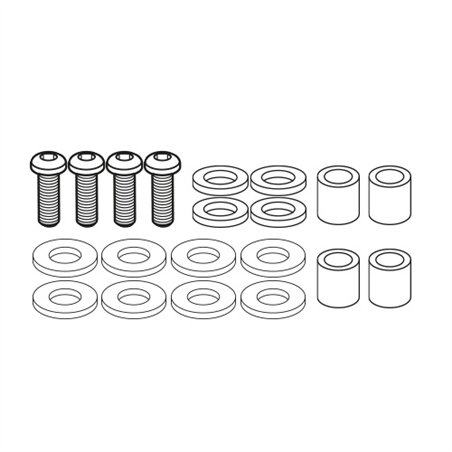 SUZUKI DL 650 V-Strom L2-L3-L4-L5-L6 (11 16) ANCLAJES CÚPULA GIVI