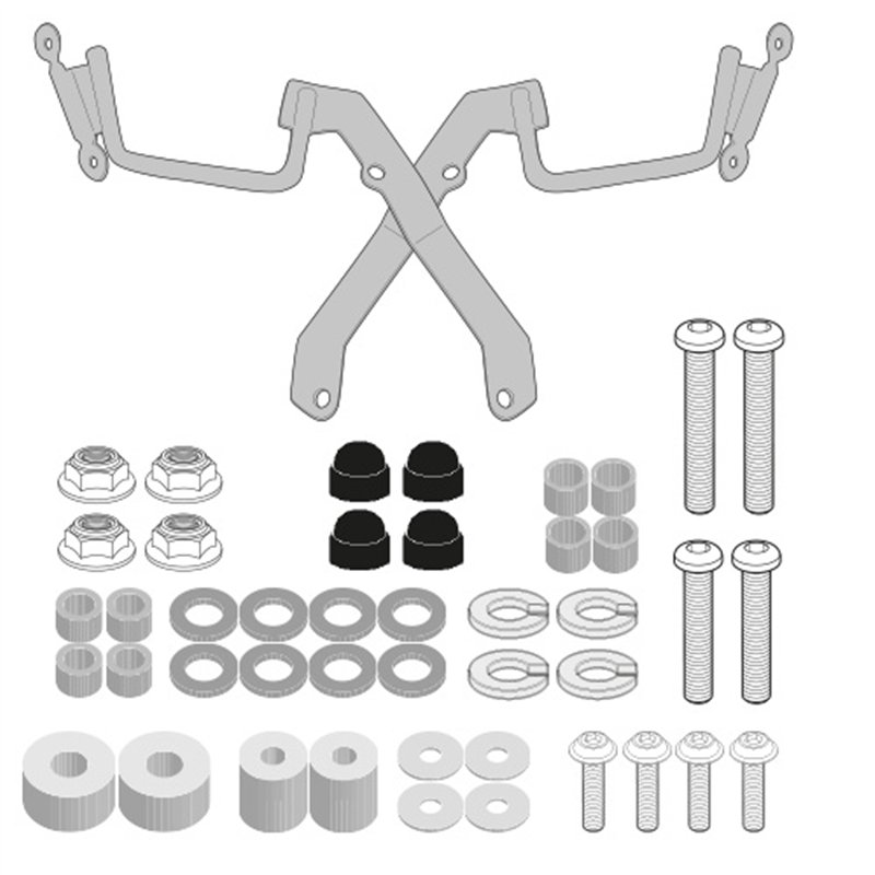 SUZUKI GSX S1000 (21 25) ANCLAJES CÚPULA GIVI