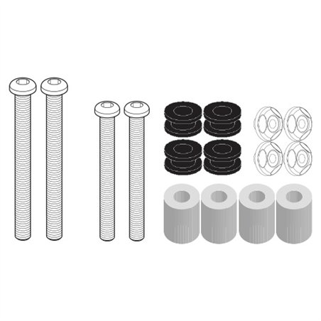 SYM Cruisym 300 (17 25) ANCLAJES CÚPULA GIVI