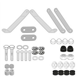 SYM HD 300 (19 25) ANCLAJES CÚPULA GIVI