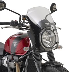 TRIUMPH Speed Twin 1200 (25) CÚPULA GIVI TRANSPARENTE