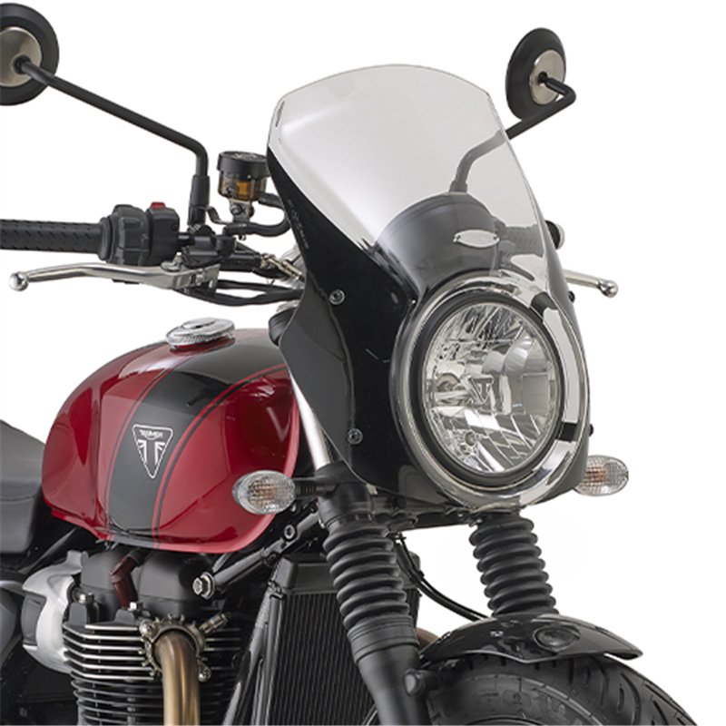 TRIUMPH Speed Twin 1200 (25) CÚPULA GIVI TRANSPARENTE