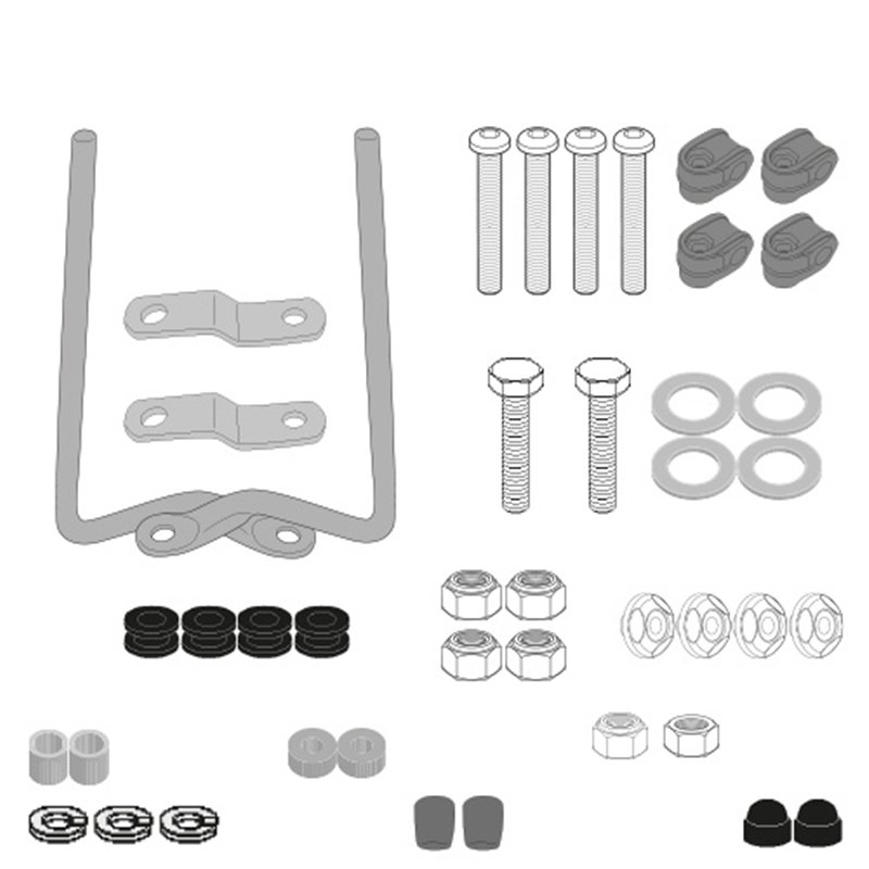 YAMAHA D'elight 125 (21 25) ANCLAJES CÚPULA GIVI