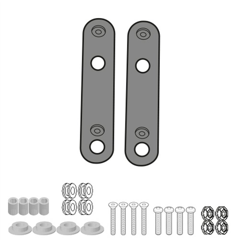 YAMAHA Tricity 125-155 (14 24) ANCLAJES CÚPULA GIVI