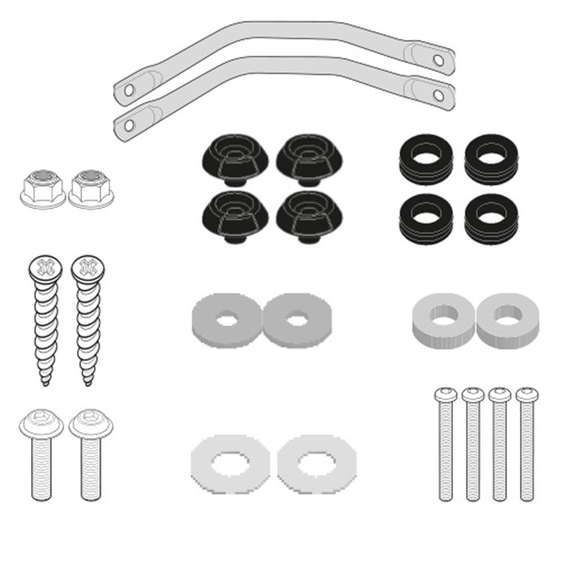 YAMAHA N-Max 125-155 (15 20) ANCLAJES CÚPULA GIVI