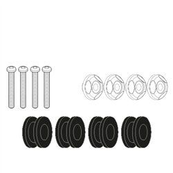 YAMAHA N-Max 125-155 (21 24) ANCLAJES CÚPULA GIVI