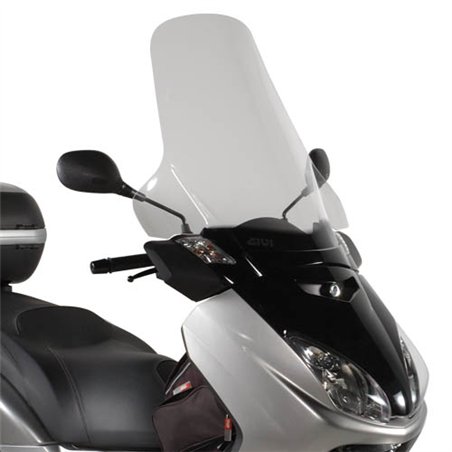YAMAHA X-MAX 125-250 (05 09) CÚPULA GIVI TRANSPARENTE