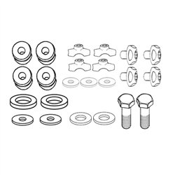 YAMAHA X-MAX 125-250 (10 13) ANCLAJES CÚPULA GIVI