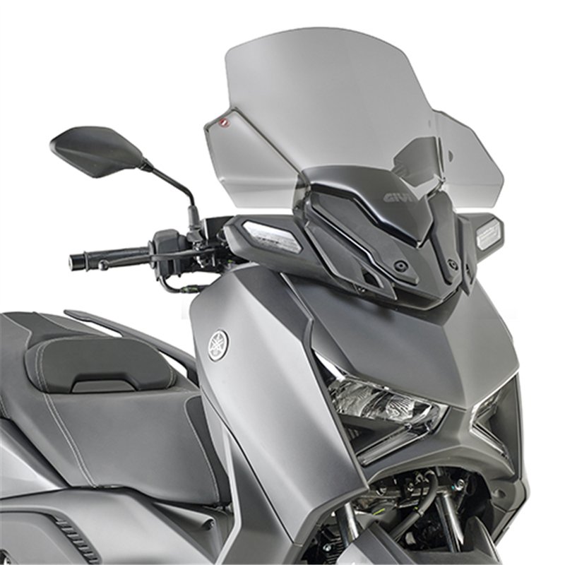 YAMAHA X-Max 125 (23 25) CÚPULA GIVI AHUMADO CON SPOILER
