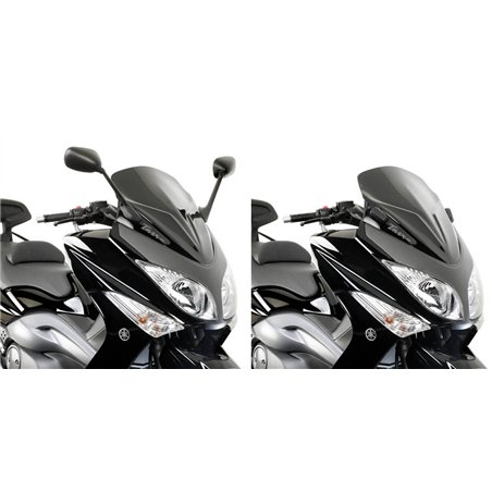 YAMAHA T-MAX 500 (08 11) CÚPULA GIVI DEPORTIVA NEGRA