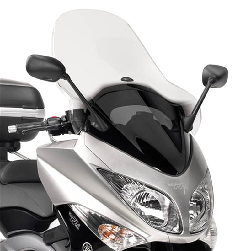 YAMAHA T-MAX 500 (08 11) CÚPULA GIVI TRANSPARENTE CON SPOILER