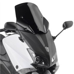 YAMAHA T-MAX 530 (17 19) CÚPULA GIVI DEPORTIVA NEGRA