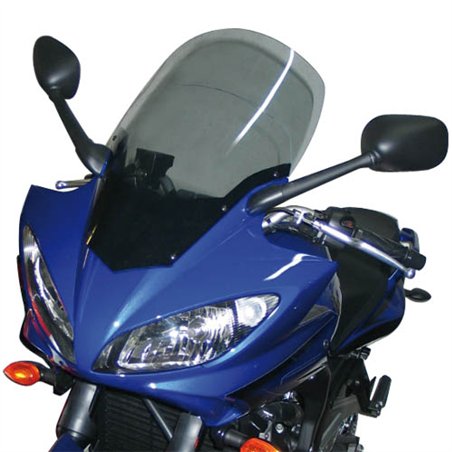 YAMAHA FZ6 S2 / FZ6 600 Fazer S2 (07 11) CÚPULA GIVI AHUMADO CON SPOILER