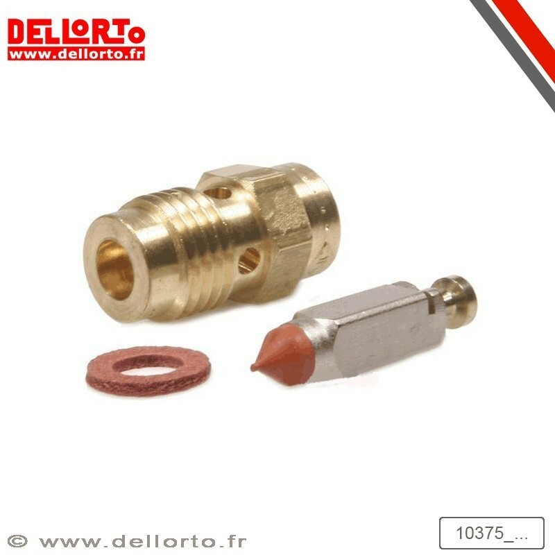 AGUJA FLOTADOR Y ASIENTO CARBURADOR DELL ORTO Ø3,6MM