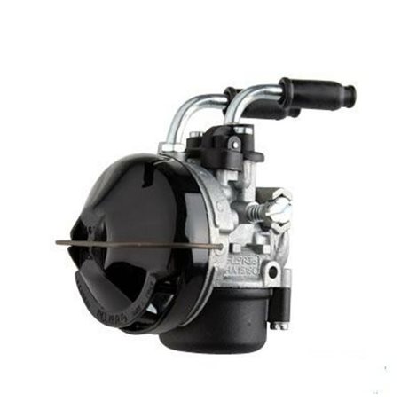 CARBURADOR DELL ORTO SHA 15/15 - STARTER CON TIRADOR