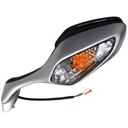 HONDA VFR 1200 F ABS (SC63) 2010 - 2015 RETROVISOR IZQUIERDO NEGRO & PLATA
