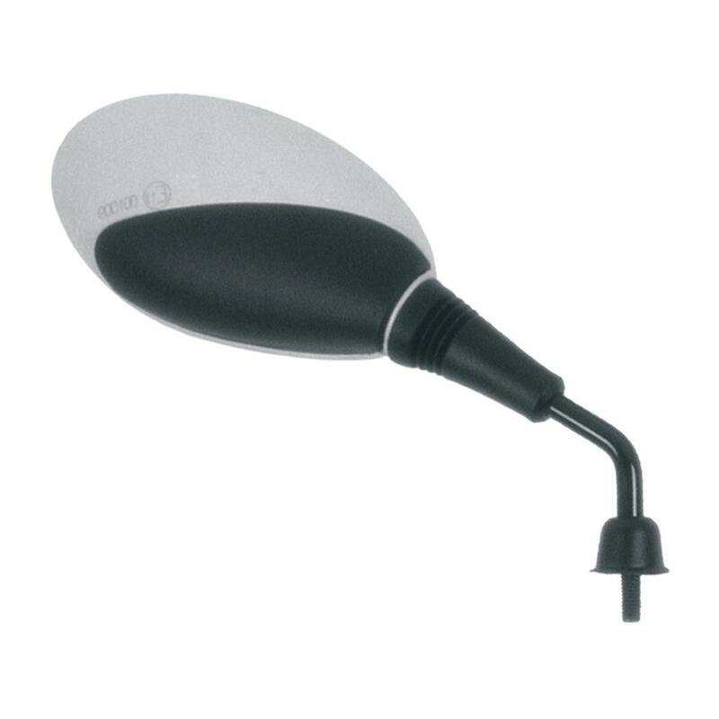 SYM MEGALO 125 4T E2 2004 - 2007 RETROVISOR DERECHO NEGRO & PLATA