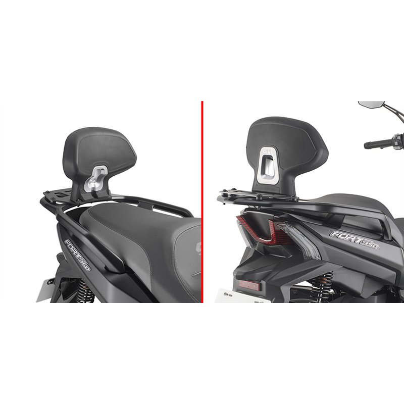 RESPALDO SCOOTER GIVI QJ MOTOR FORT 350 (24 - 25)