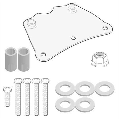 RESPALDO SCOOTER GIVI YAMAHA TRICITY 125-155 (14 - 24)
