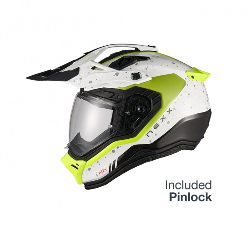 CASCO NEXX X.RALLY YUMA BLANCO NEÓN