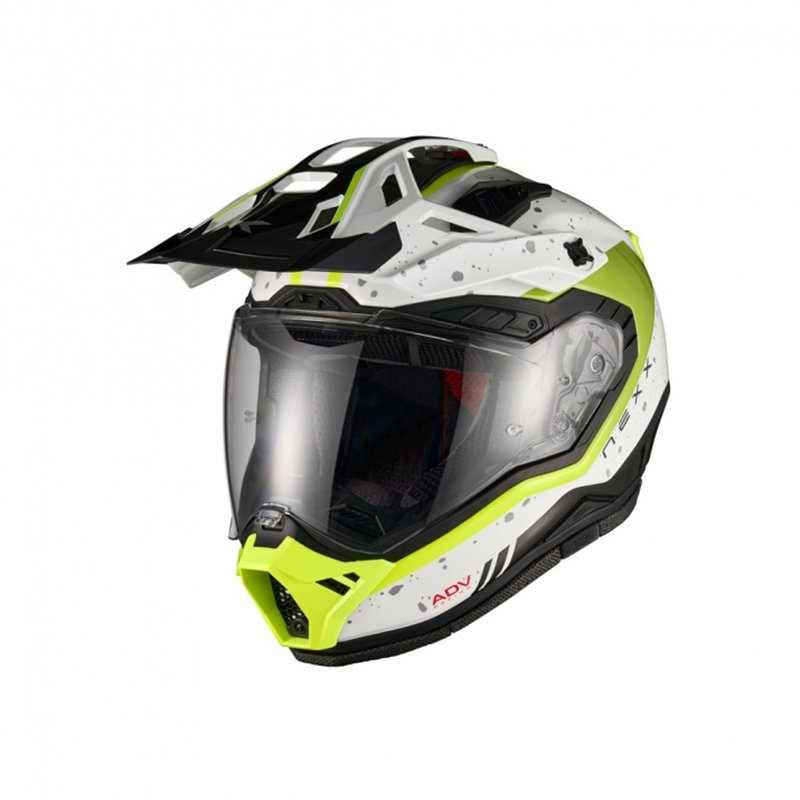 CASCO NEXX X.RALLY YUMA BLANCO NEÓN