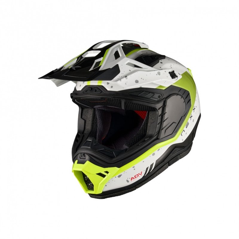 CASCO NEXX X.RALLY YUMA BLANCO NEÓN