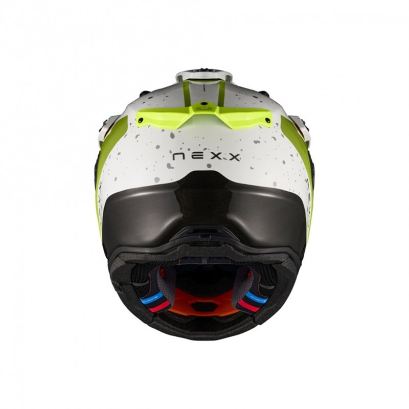 CASCO NEXX X.RALLY YUMA BLANCO NEÓN