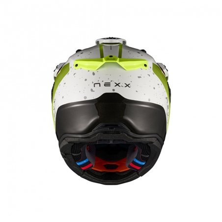 CASCO NEXX X.RALLY YUMA BLANCO NEÓN