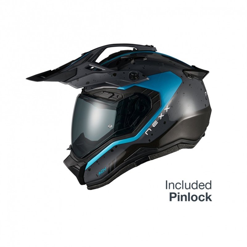 CASCO NEXX X.RALLY YUMA GRIS AZUL