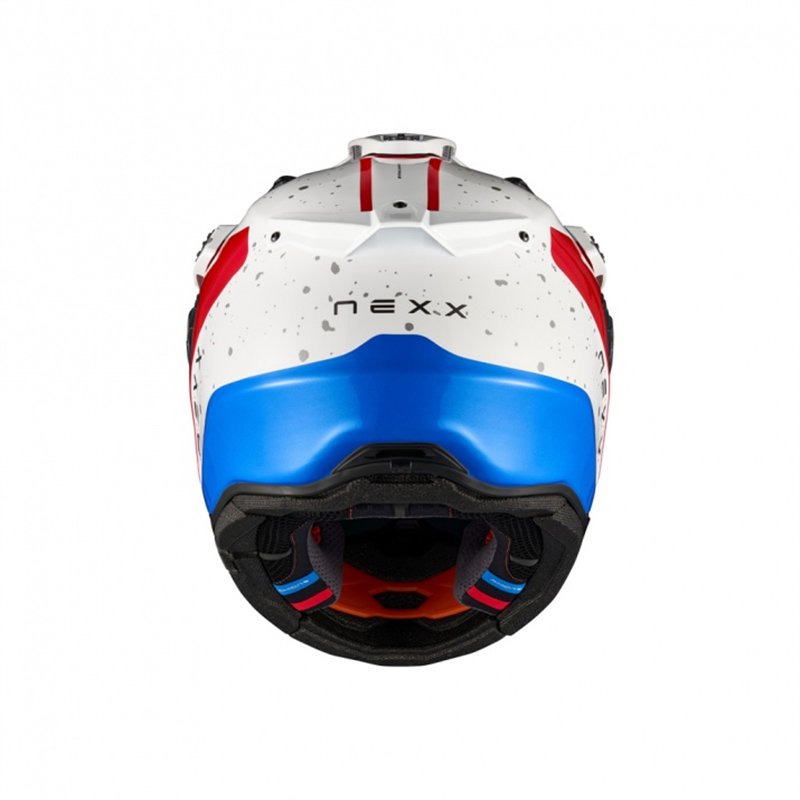 CASCO NEXX X.RALLY YUMA AZUL ROJO