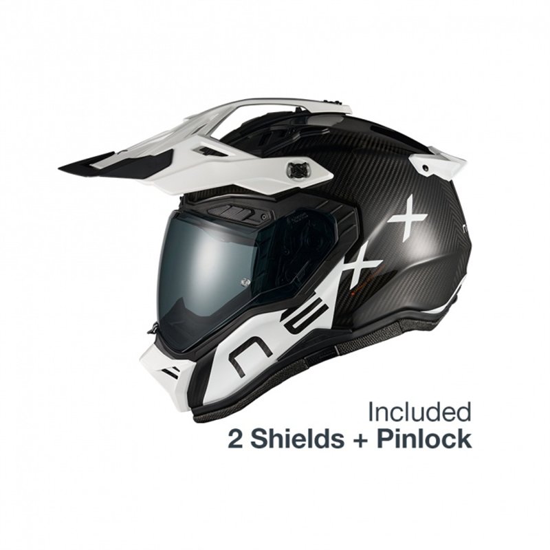 CASCO NEXX X.RALLY GRAVIX CARBONO BLANCO