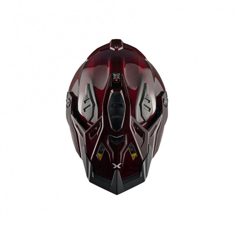 CASCO NEXX X.RALLY NAMIB CARBONO ROJO