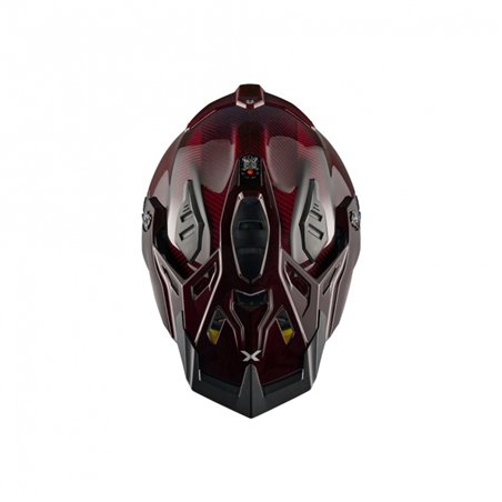 CASCO NEXX X.RALLY NAMIB CARBONO ROJO