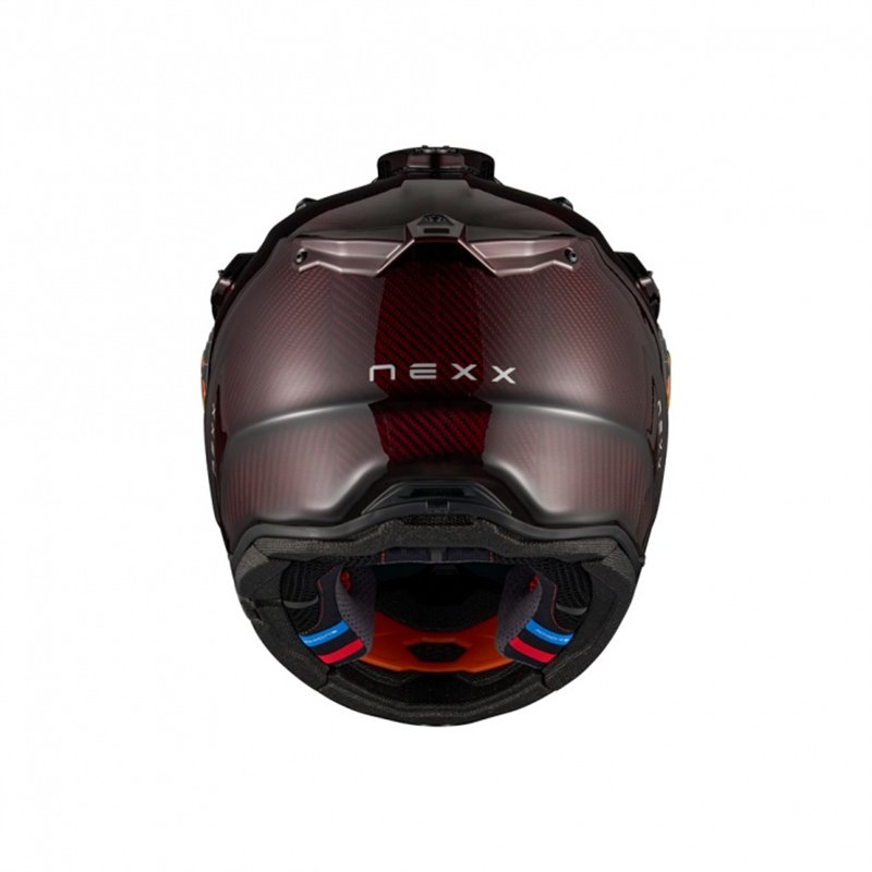 CASCO NEXX X.RALLY NAMIB CARBONO ROJO