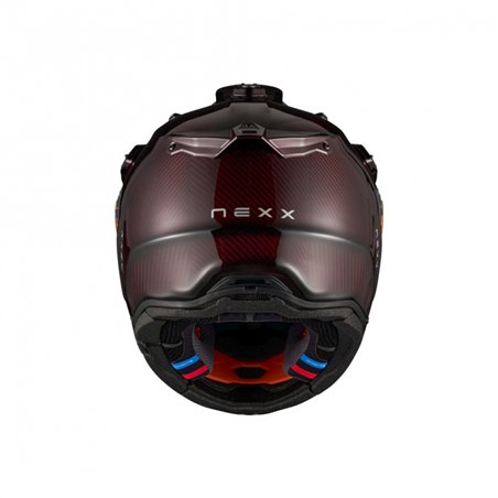 CASCO NEXX X.RALLY NAMIB CARBONO ROJO
