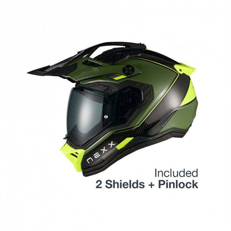 CASCO NEXX X.RALLY RAID VERDE NEÓN