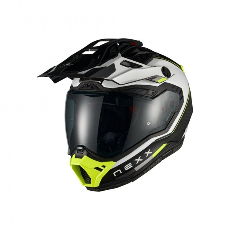 CASCO NEXX X.RALLY RAID BLANCO NEÓN