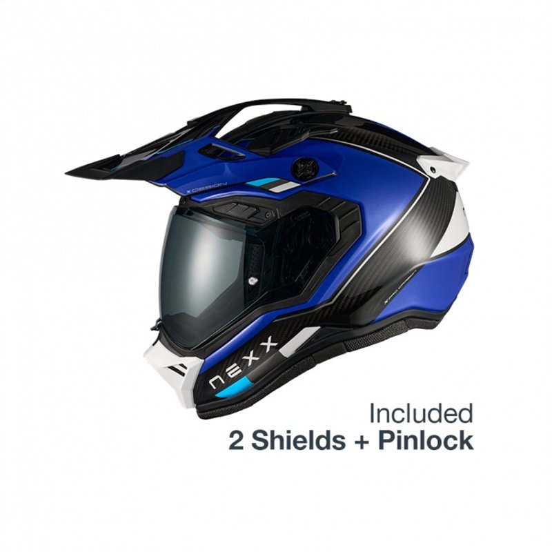 CASCO NEXX X.RALLY RAID AZUL BLANCO