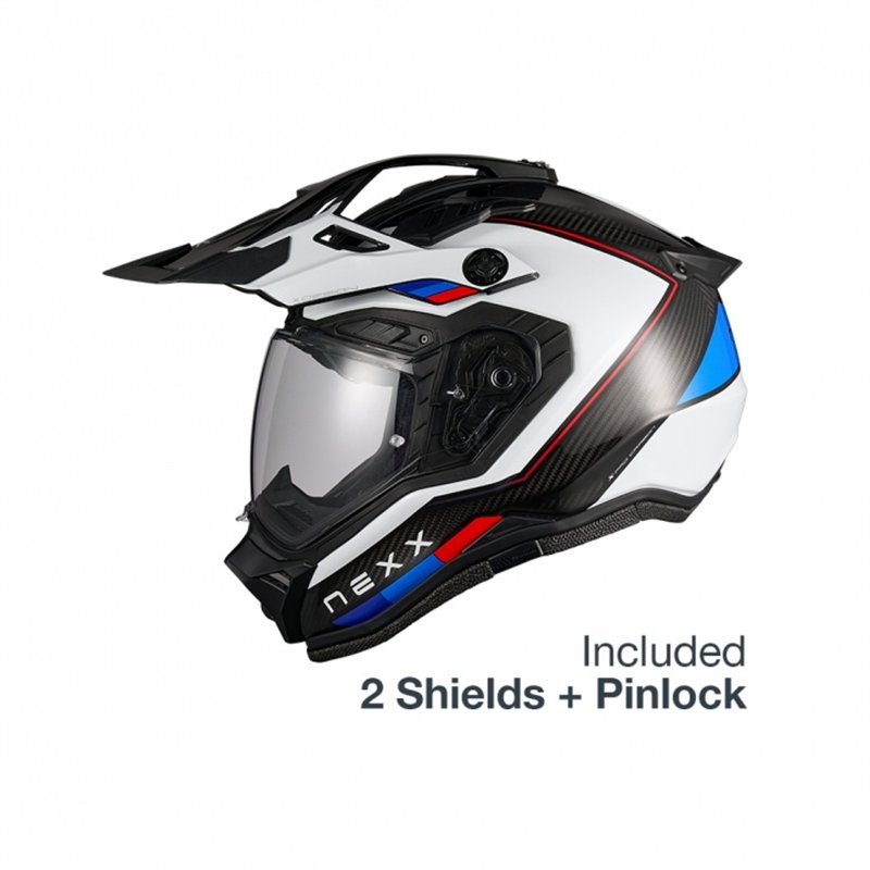 CASCO NEXX X.RALLY RAID AZUL ROJO