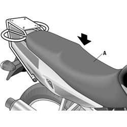 SUZUKI GS500 2001 - 2011 ANCLAJES BAUL SHAD