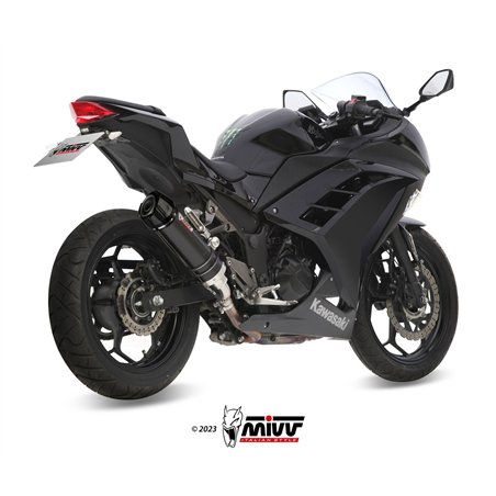KAWASAKI NINJA 300 2013 - 2016 GP NEGRO CON COPA CARBONO